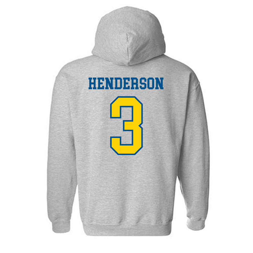 Delaware - NCAA Softball : Jordyn Henderson - Sports Shersey Hooded Sweatshirt-1