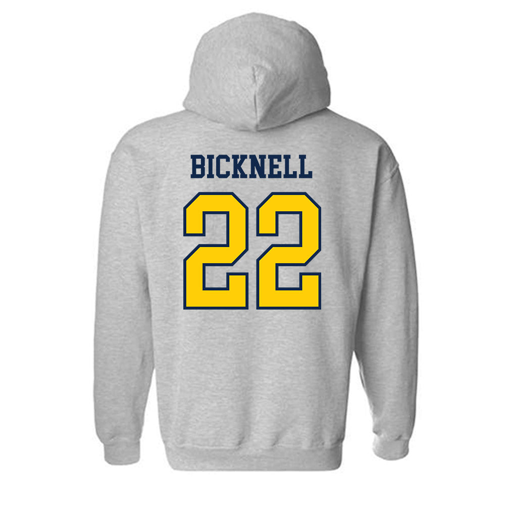 UCSD - NCAA Baseball : Drake Bicknell - Sports Shersey Hooded Sweatshirt-1