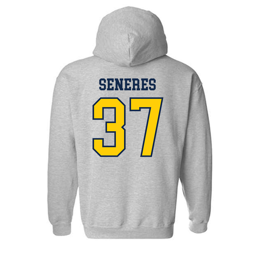 UCSD - NCAA Baseball : Evan Seneres - Sports Shersey Hooded Sweatshirt-1
