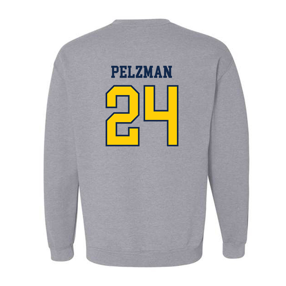 UCSD - NCAA Baseball : Harry Pelzman - Sports Shersey Crewneck Sweatshirt-1