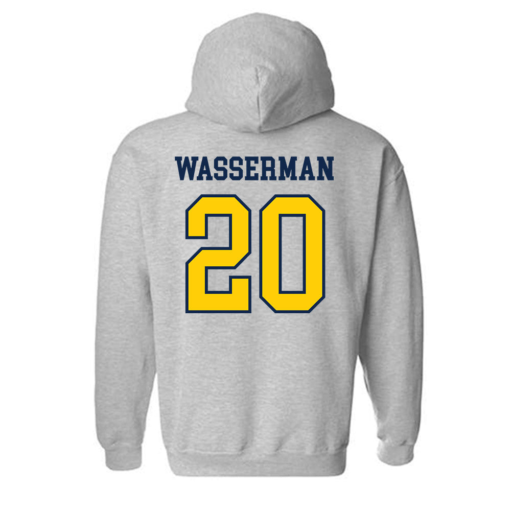 UCSD - NCAA Softball : Zara Wasserman - Sports Shersey Hooded Sweatshirt-1