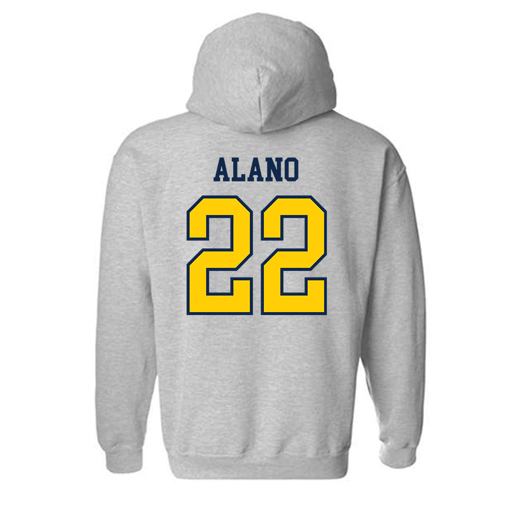 UCSD - NCAA Softball : Ryanna Alano - Sports Shersey Hooded Sweatshirt-1