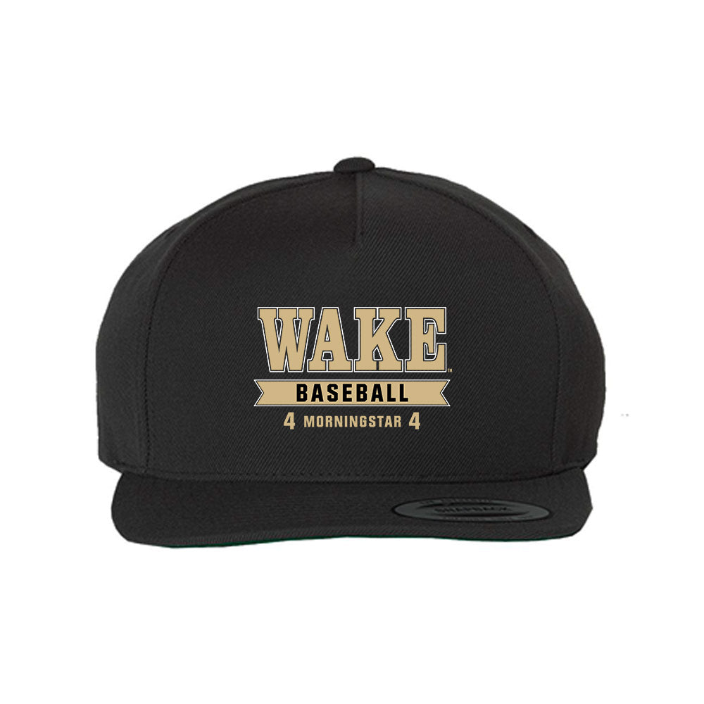 Wake Forest - NCAA Baseball : Blake Morningstar - Snapback Hat