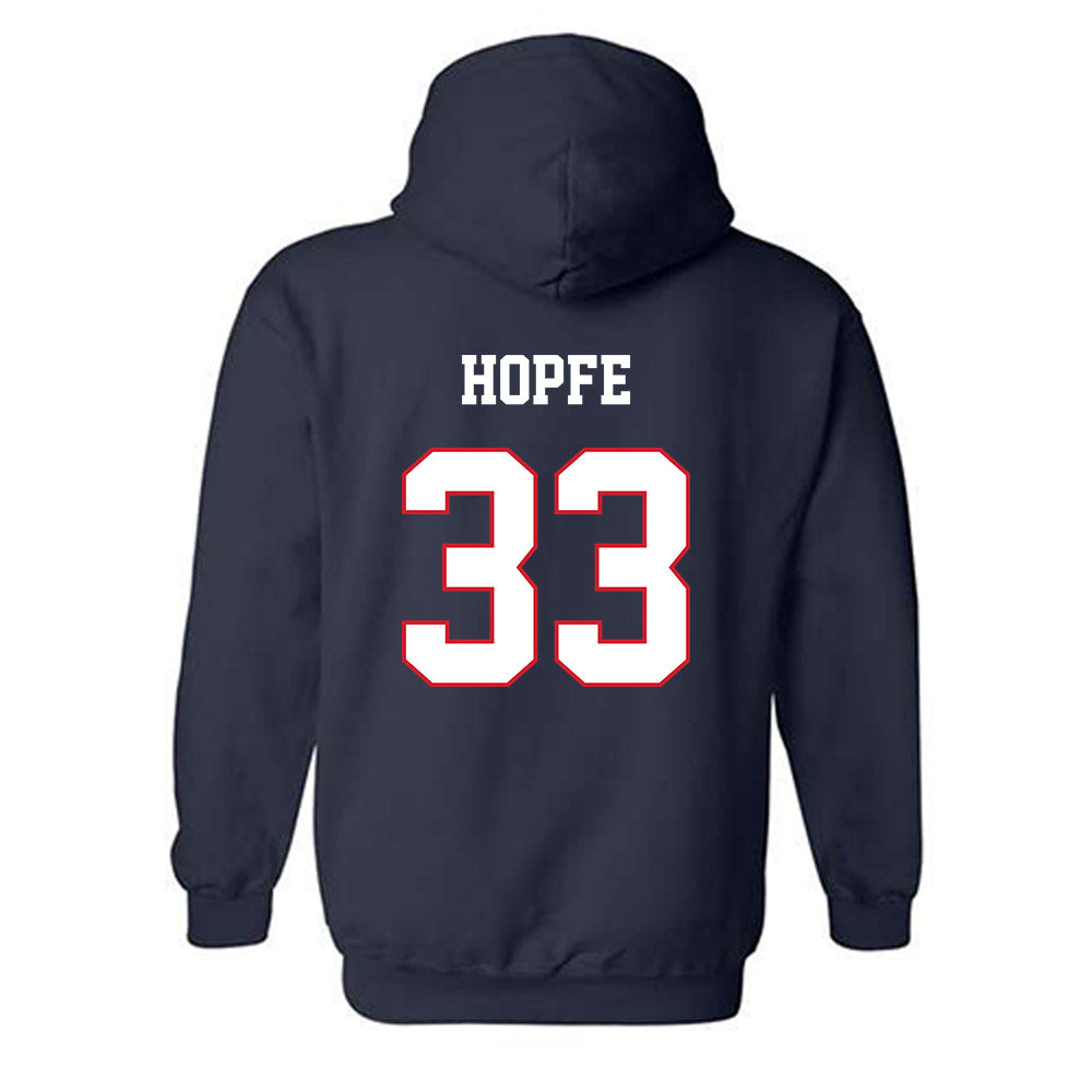 Fresno State - NCAA Baseball : Tommy Hopfe - Sports Shersey Hooded Sweatshirt