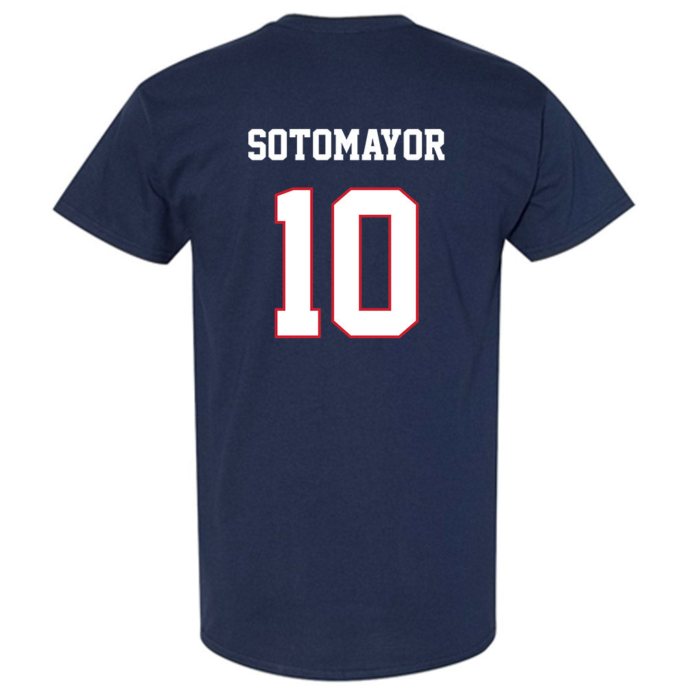 Fresno State - NCAA Baseball : Griffen Sotomayor - Sports Shersey T-Shirt-1