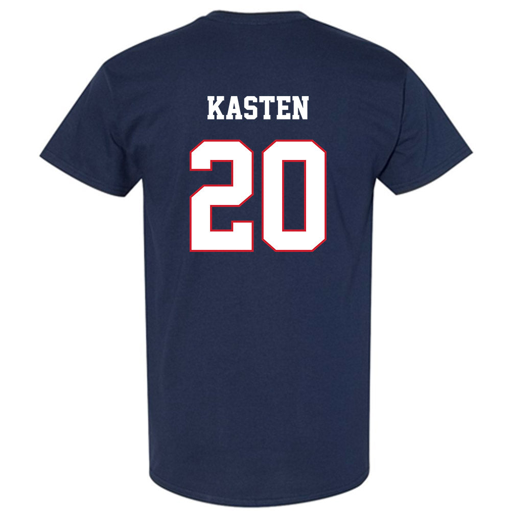Fresno State - NCAA Baseball : John Kasten - Sports Shersey T-Shirt-1