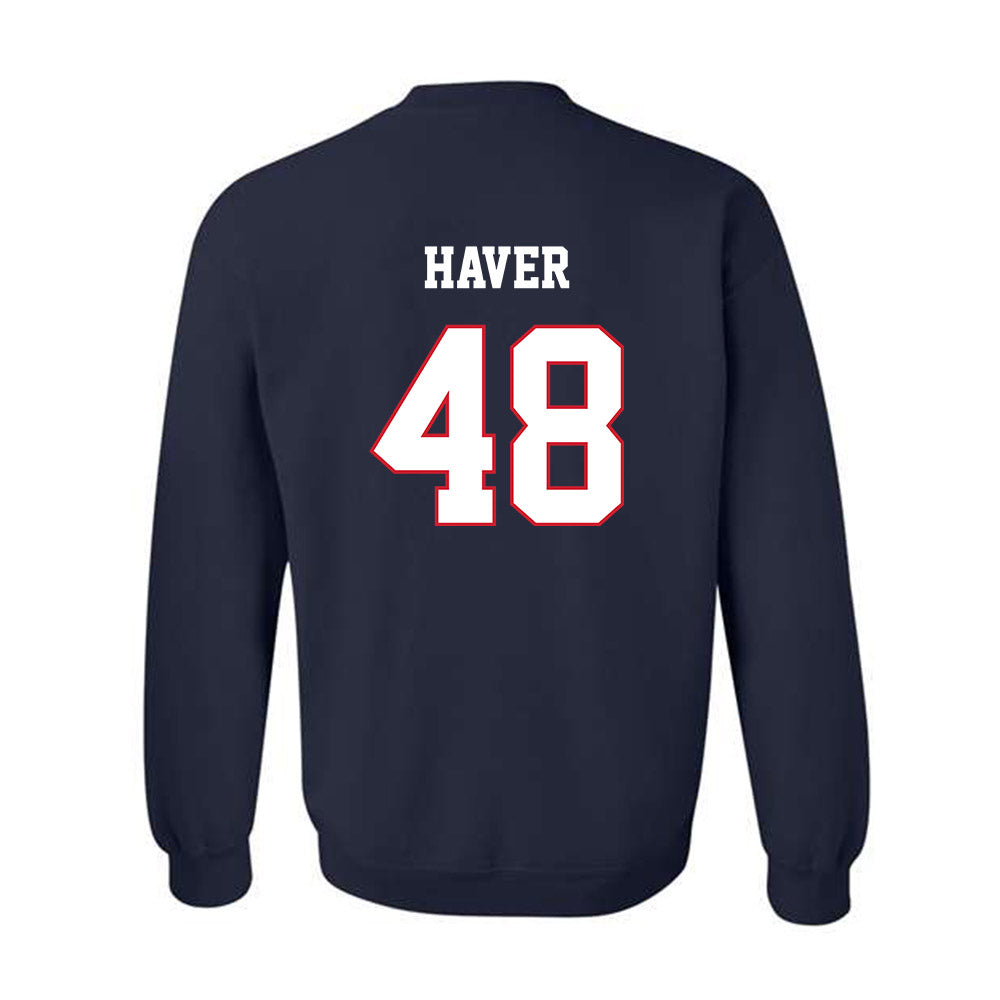 Fresno State - NCAA Baseball : Jordan Haver - Sports Shersey Crewneck Sweatshirt-1