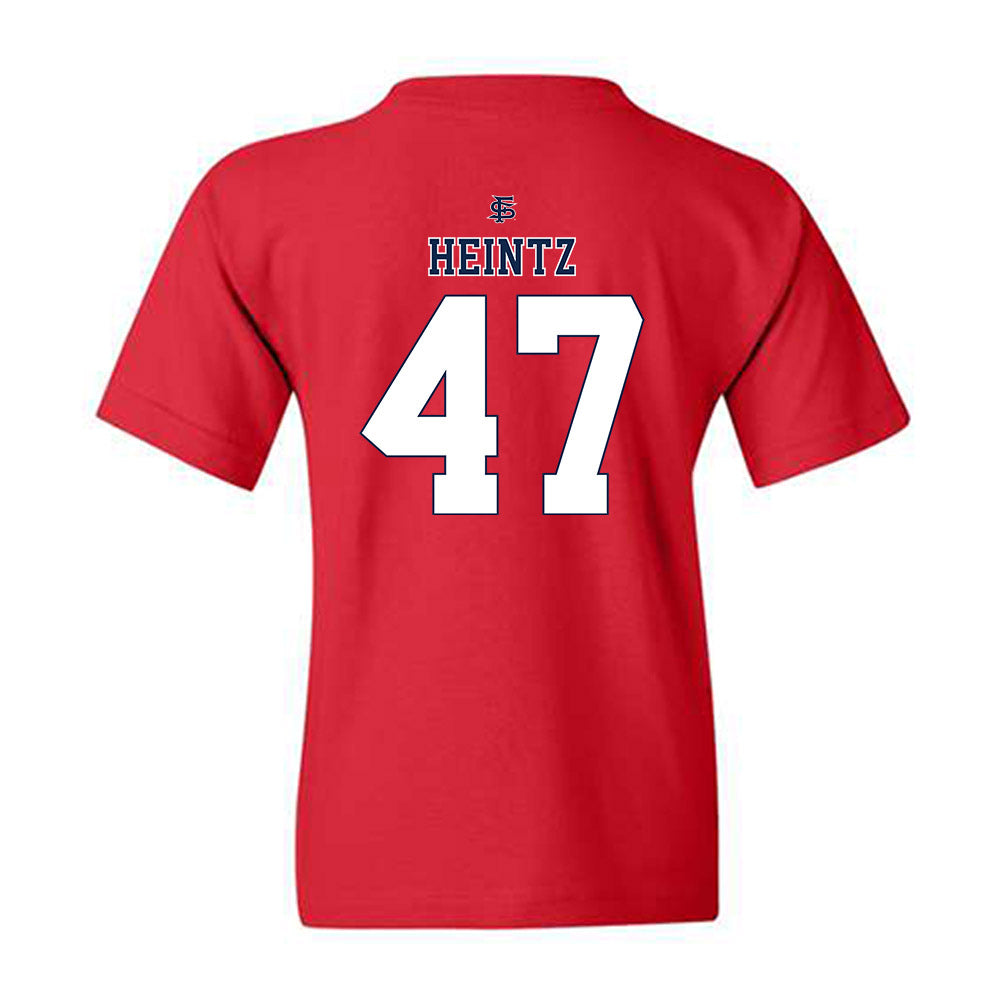 Fresno State - NCAA Baseball : Parker Heintz - Sports Shersey Youth T-Shirt-1