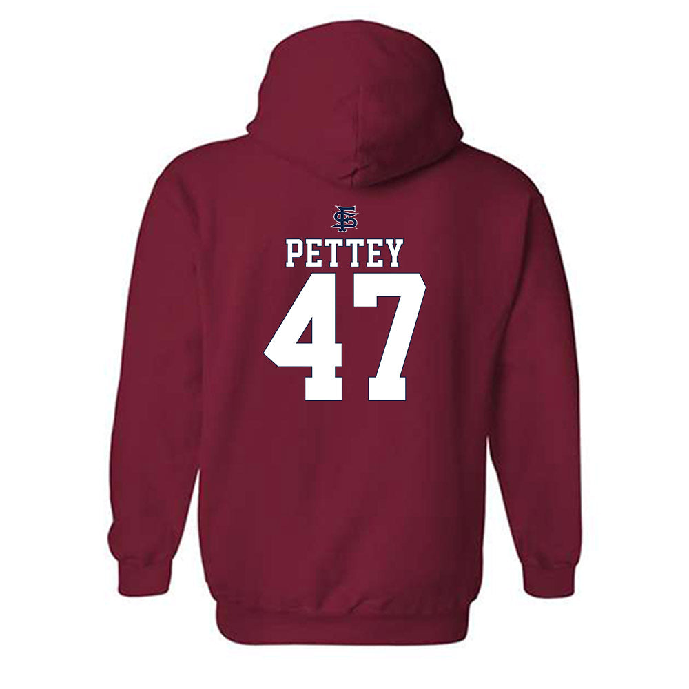 Fresno State - NCAA Softball : Makenna Pettey - Sports Shersey Hooded Sweatshirt-1