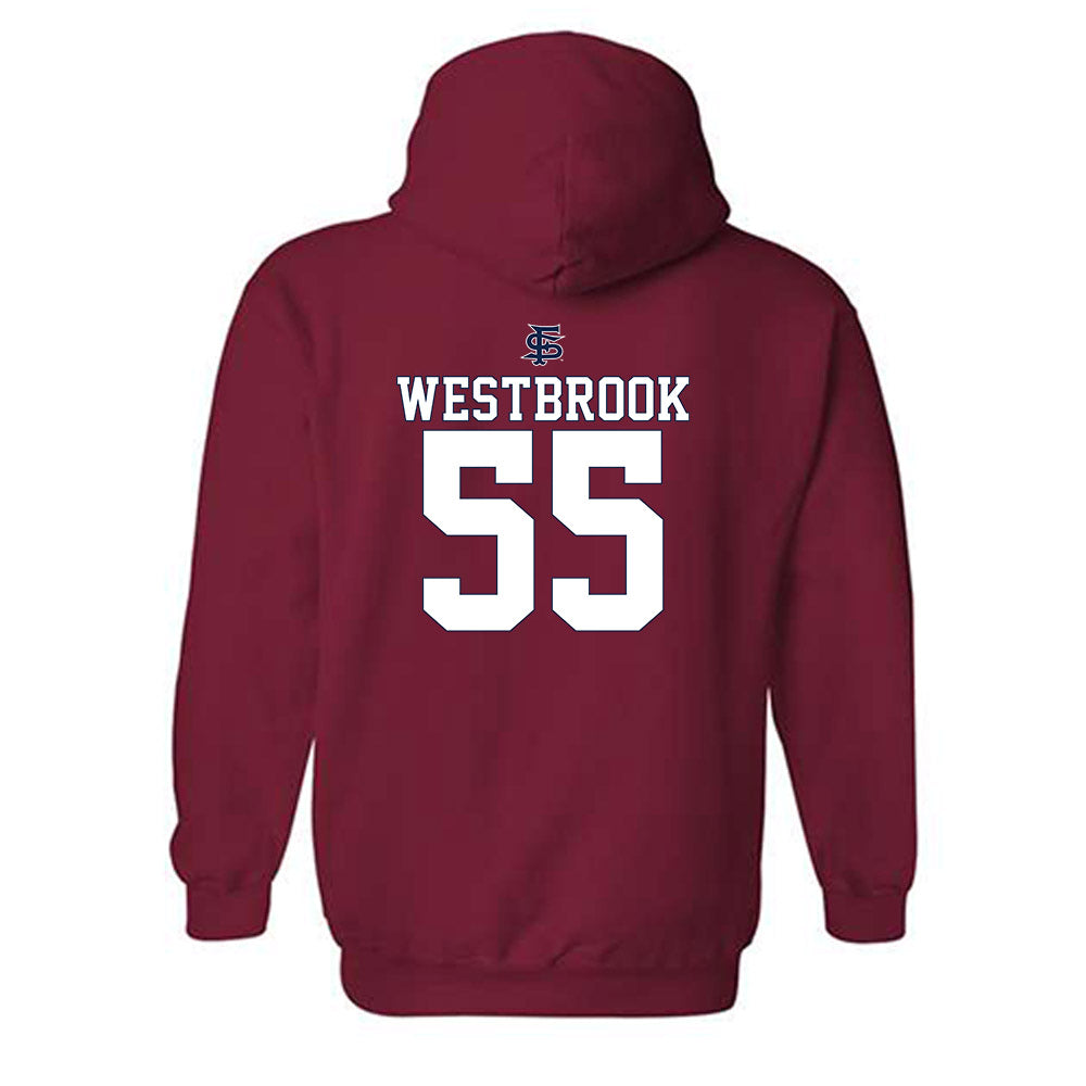 Fresno State - NCAA Softball : Tiara Westbrook - Sports Shersey Hooded Sweatshirt-1
