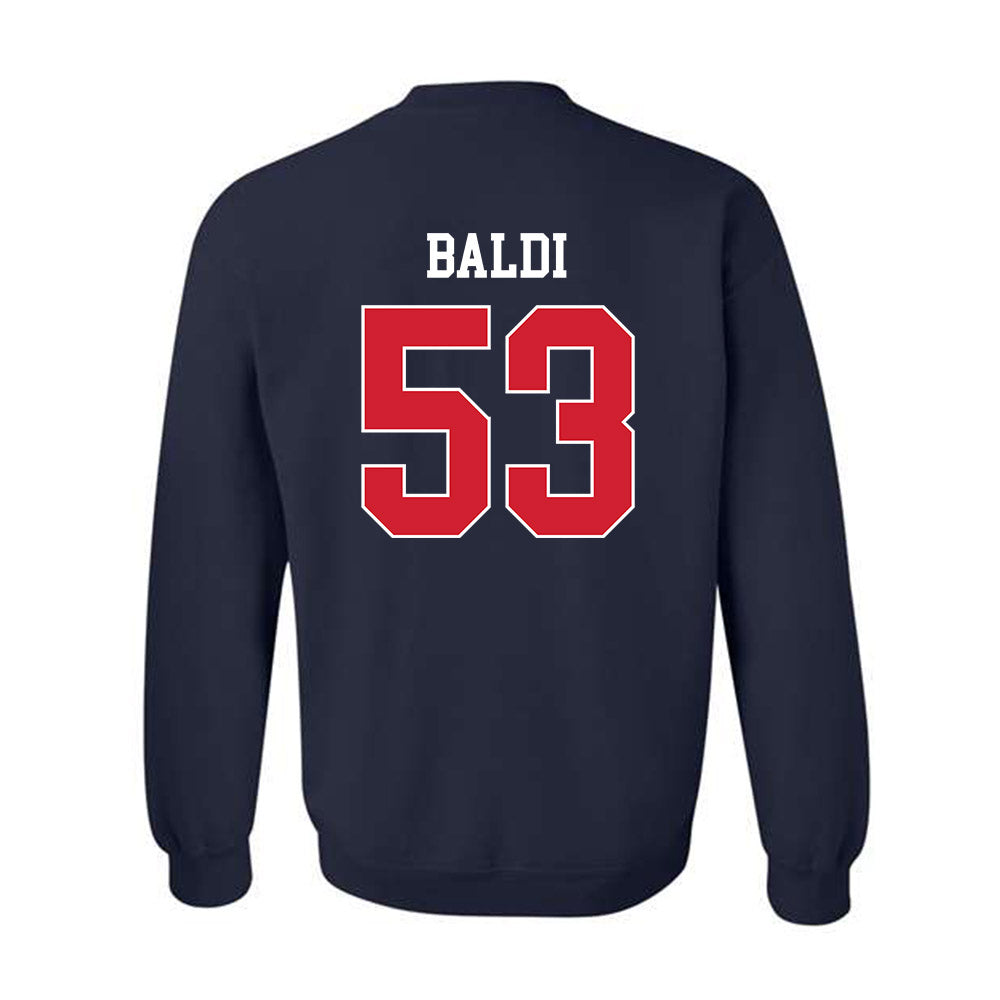 Fresno State - NCAA Football : Jack Baldi - Classic Shersey Crewneck Sweatshirt-1