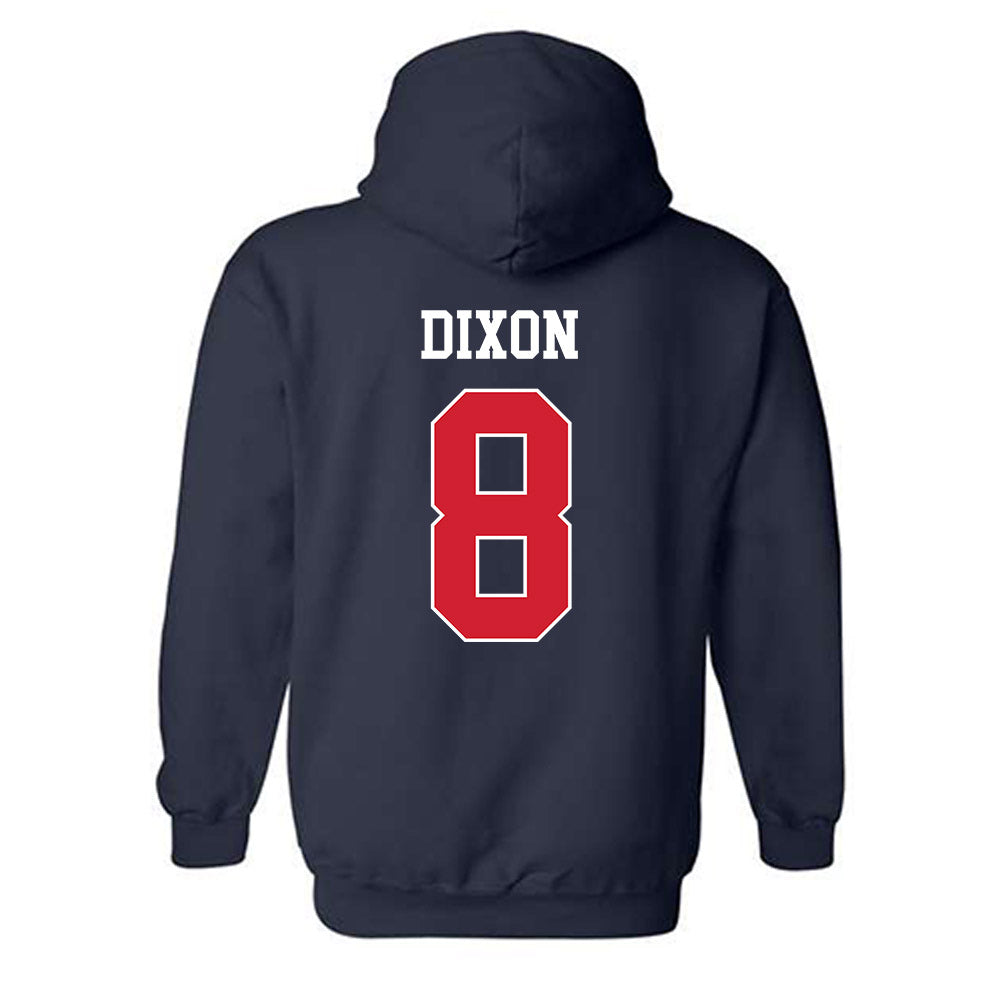 Fresno State - NCAA Softball : Leila Dixon - Classic Shersey Hooded Sweatshirt-1