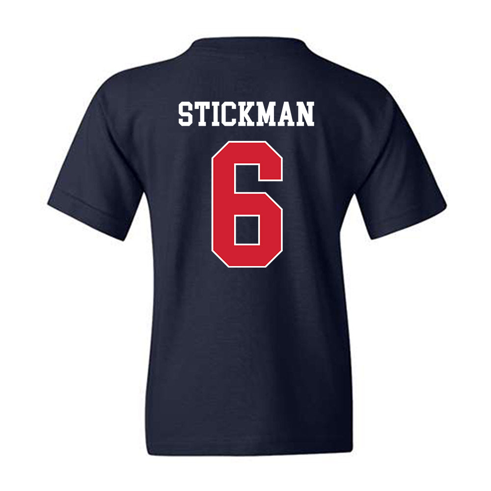Fresno State - NCAA Men's Basketball : Dj Stickman - Classic Shersey Youth T-Shirt-1