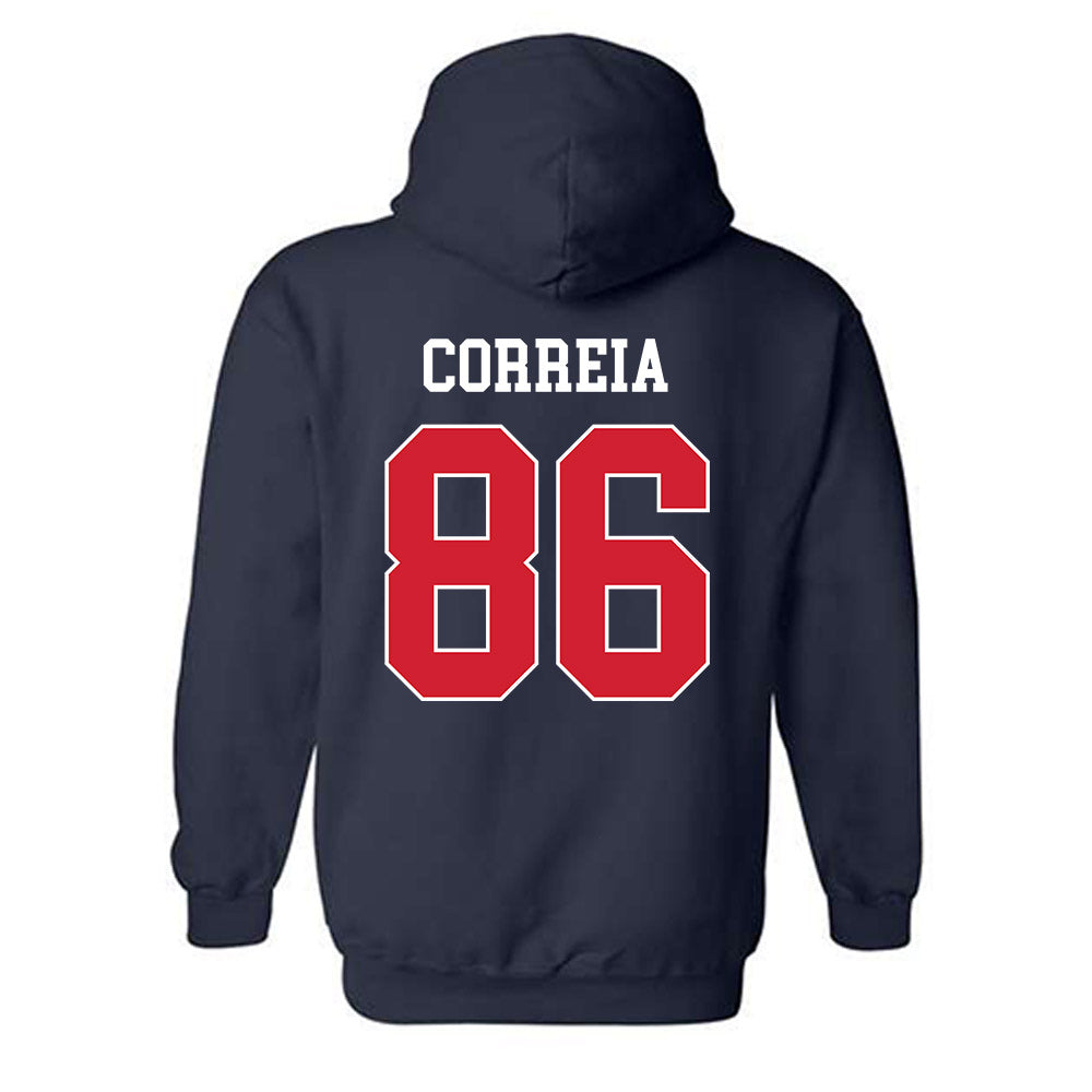 Fresno State - NCAA Football : Gavin Correia - Classic Shersey Hooded Sweatshirt-1