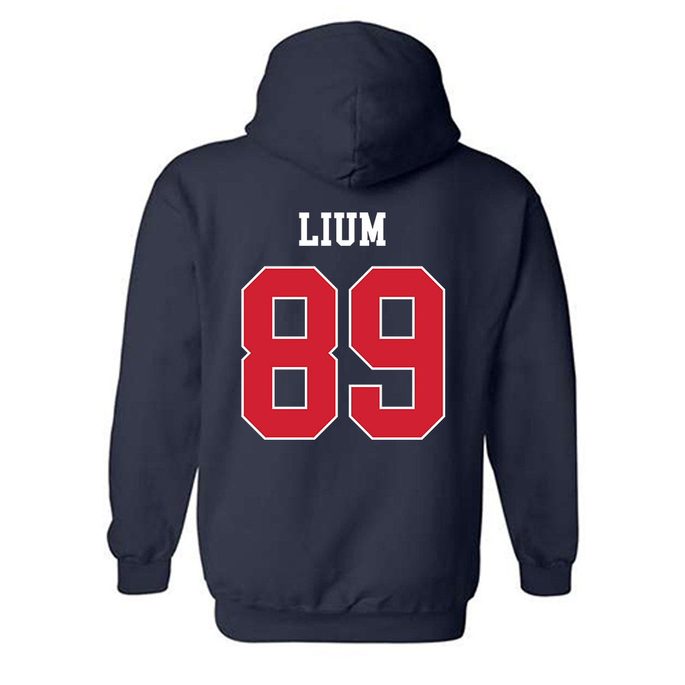 Fresno State - NCAA Football : Brock Lium - Classic Shersey Hooded Sweatshirt-1