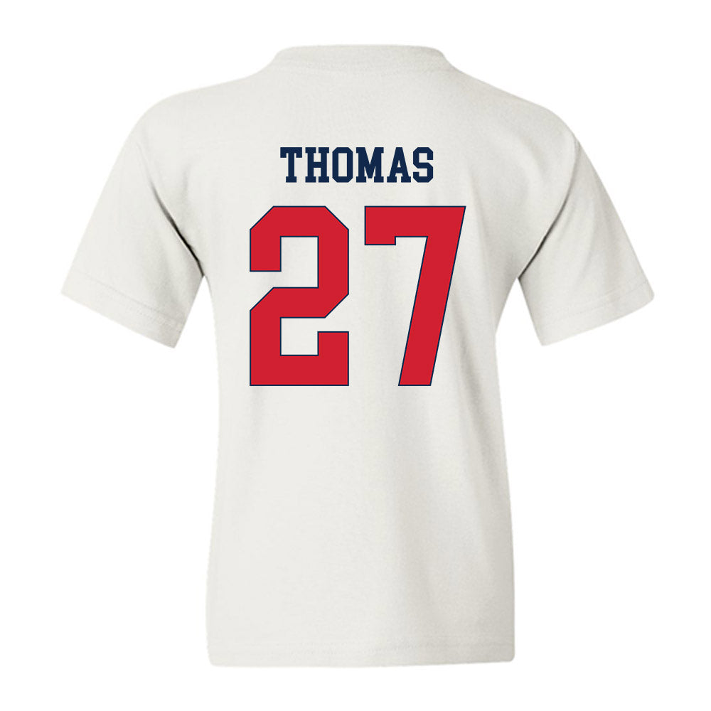 Fresno State - NCAA Football : Tariq Thomas - Classic Shersey Youth T-Shirt-1