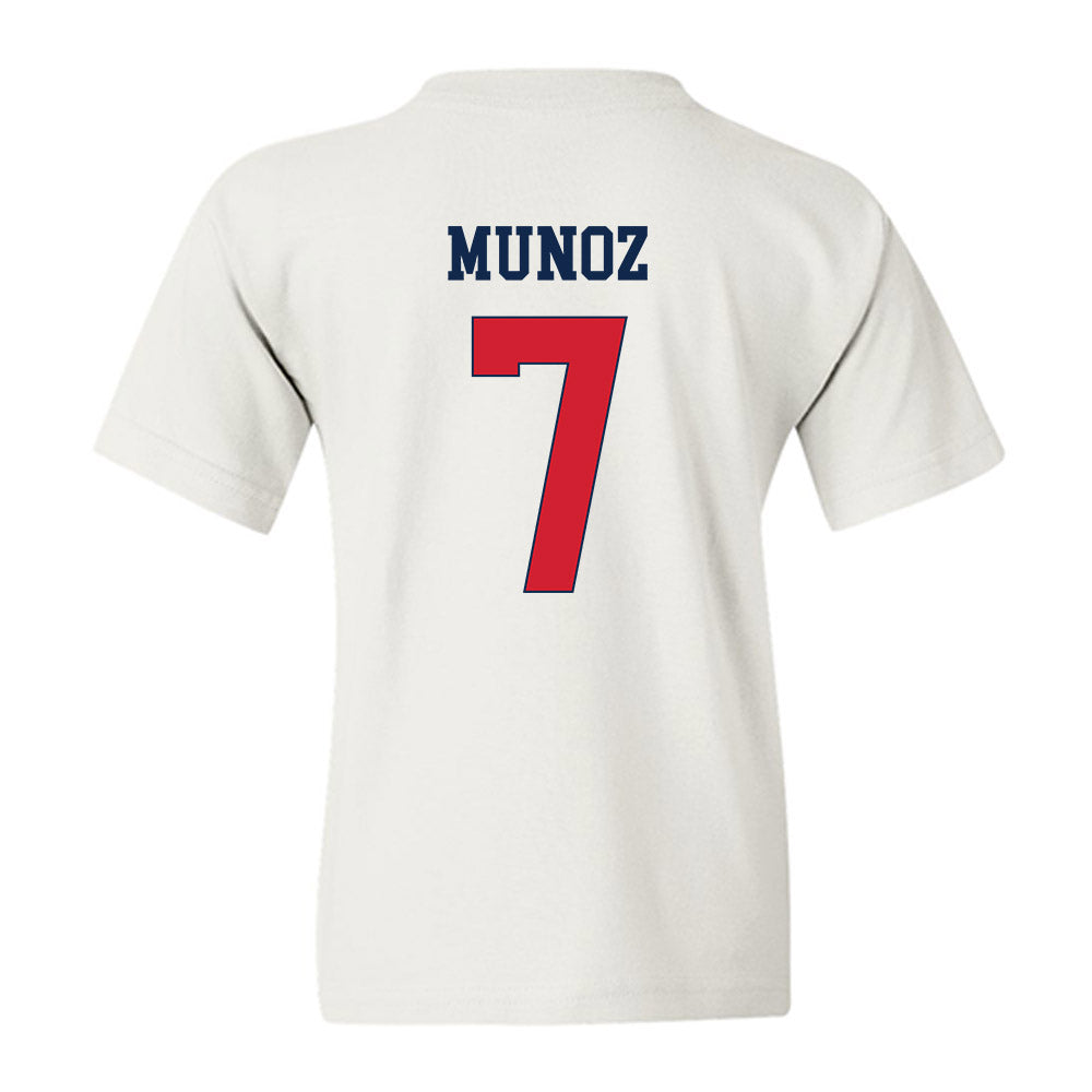 Fresno State - NCAA Baseball : Ayden Munoz - Classic Shersey Youth T-Shirt-1