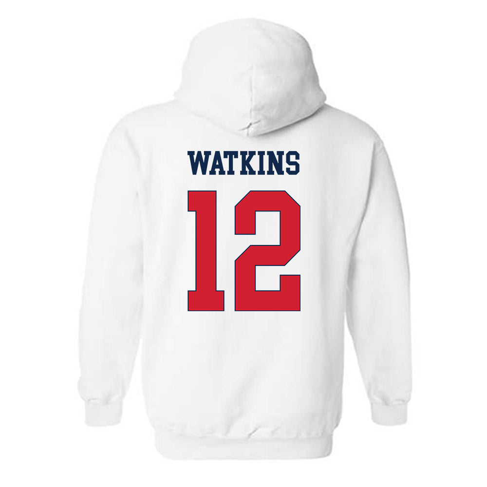Fresno State - NCAA Women's Basketball : Avery Watkins - Classic Shersey Hooded Sweatshirt