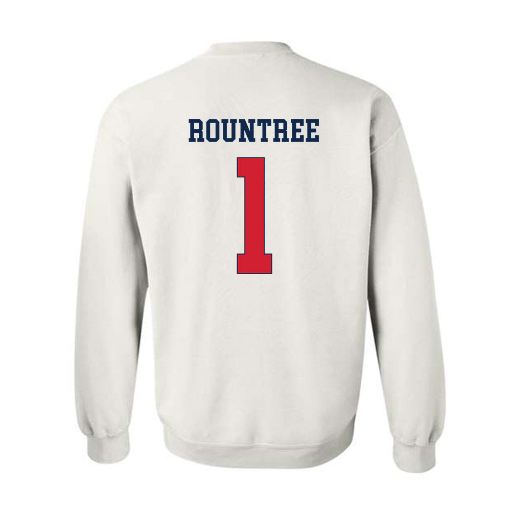 Fresno State - NCAA Softball : Nadia Rountree - Classic Shersey Crewneck Sweatshirt-1