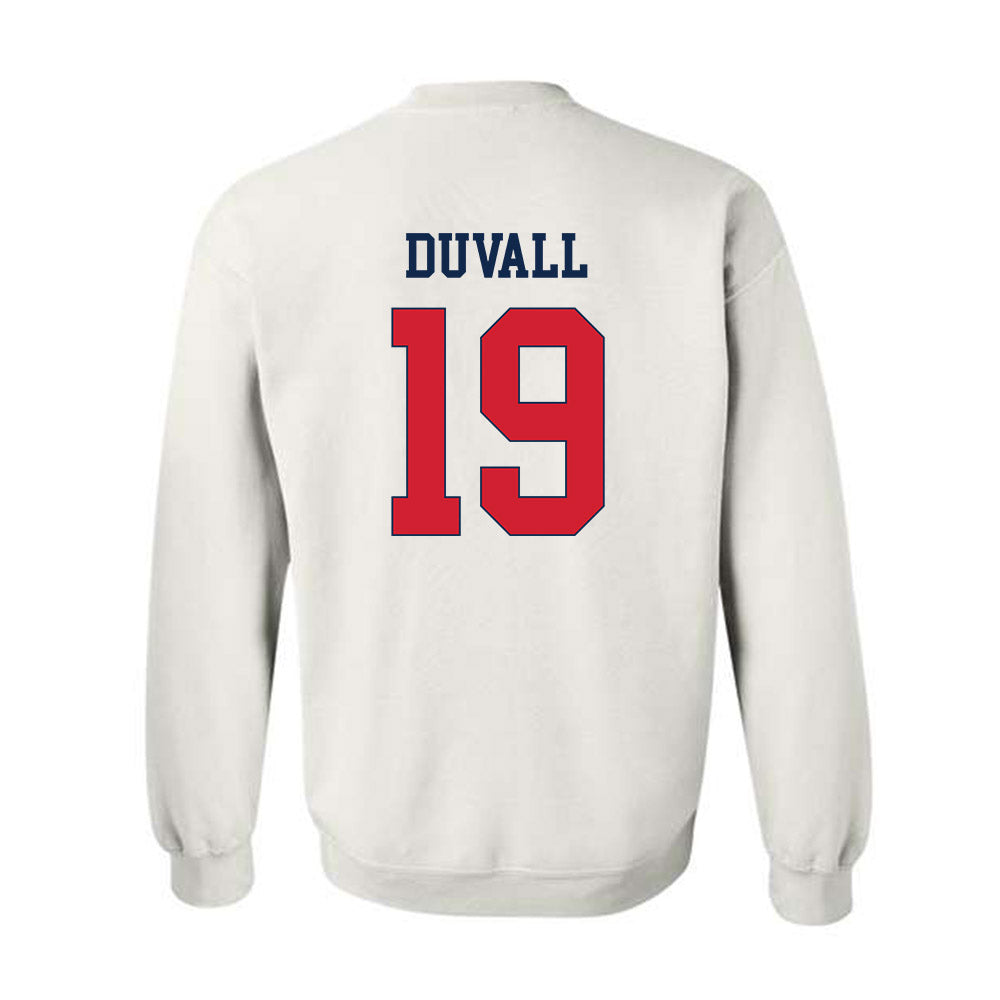 Fresno State - NCAA Football : Harold Duvall - Classic Shersey Crewneck Sweatshirt-1
