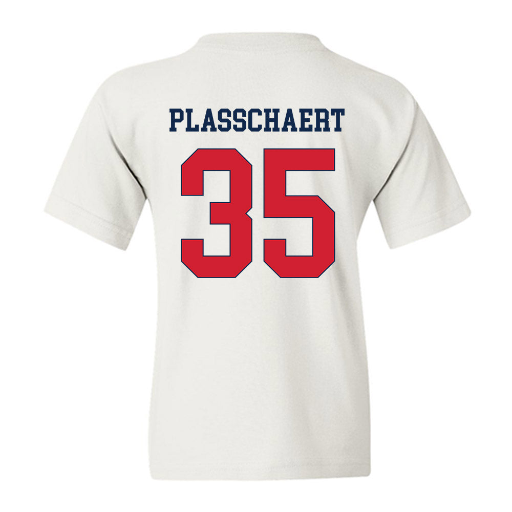 Fresno State - NCAA Baseball : Zach Plasschaert - Classic Shersey Youth T-Shirt-1