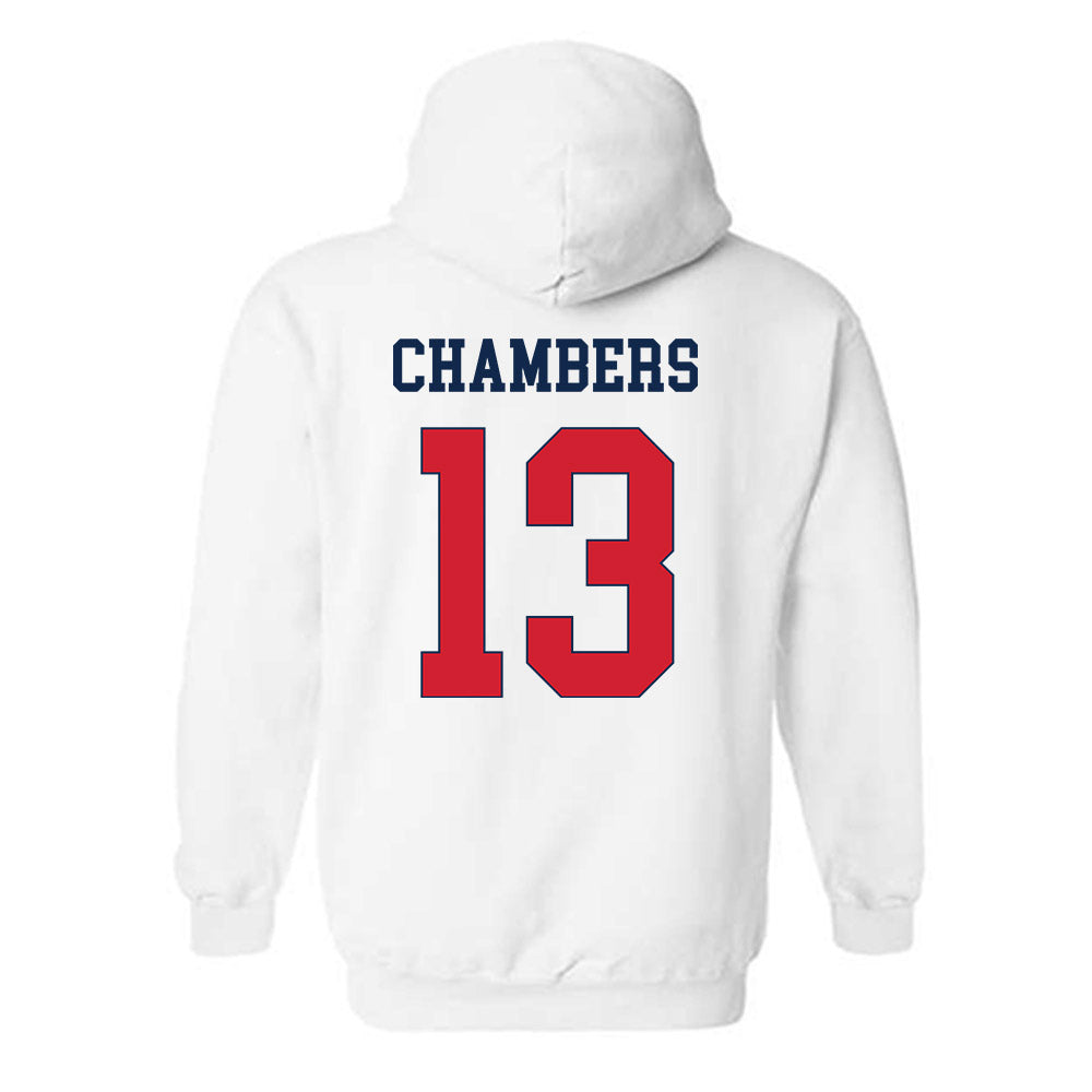 Fresno State - NCAA Football : Jacob Chambers - Classic Shersey Hooded Sweatshirt-1