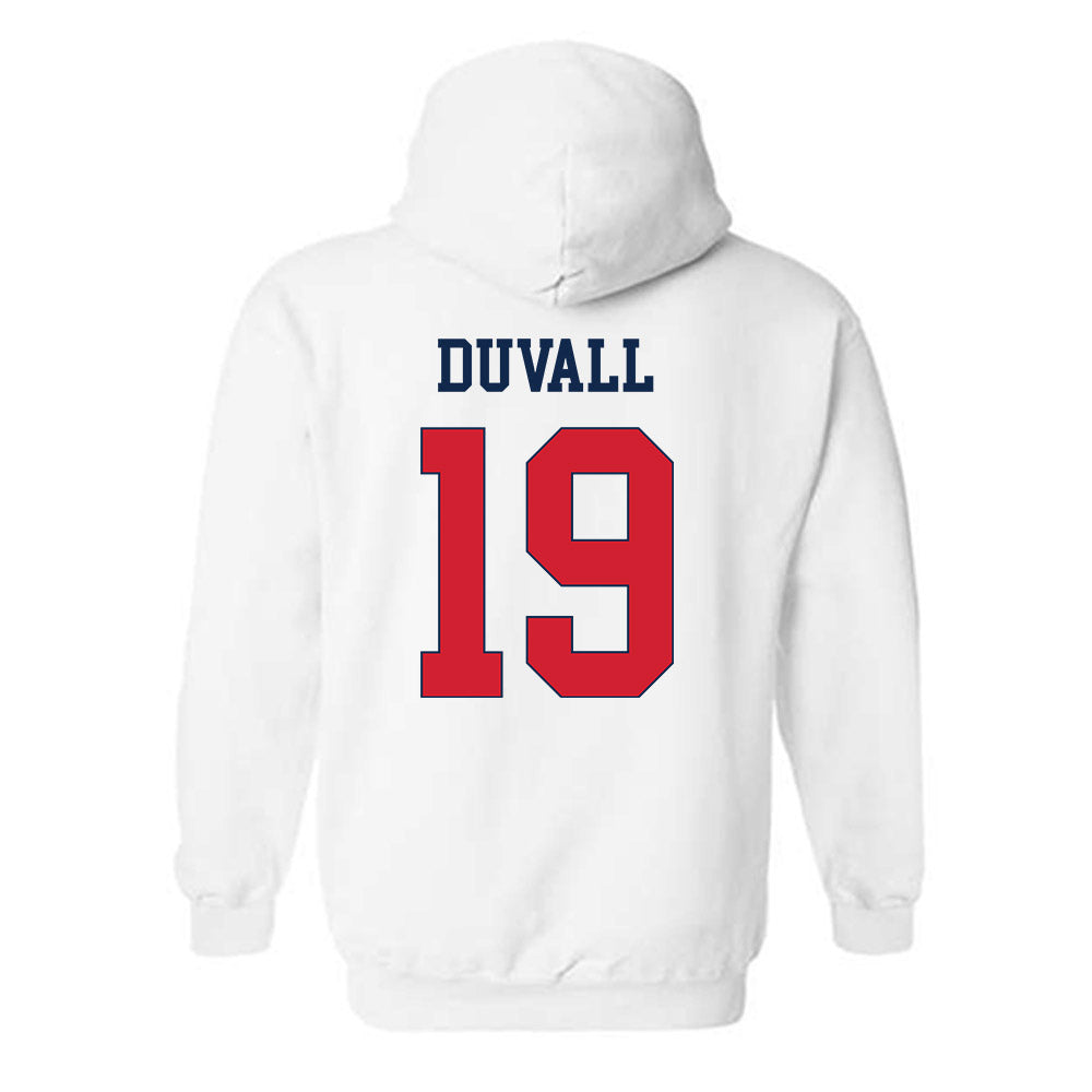 Fresno State - NCAA Football : Harold Duvall - Classic Shersey Hooded Sweatshirt-1
