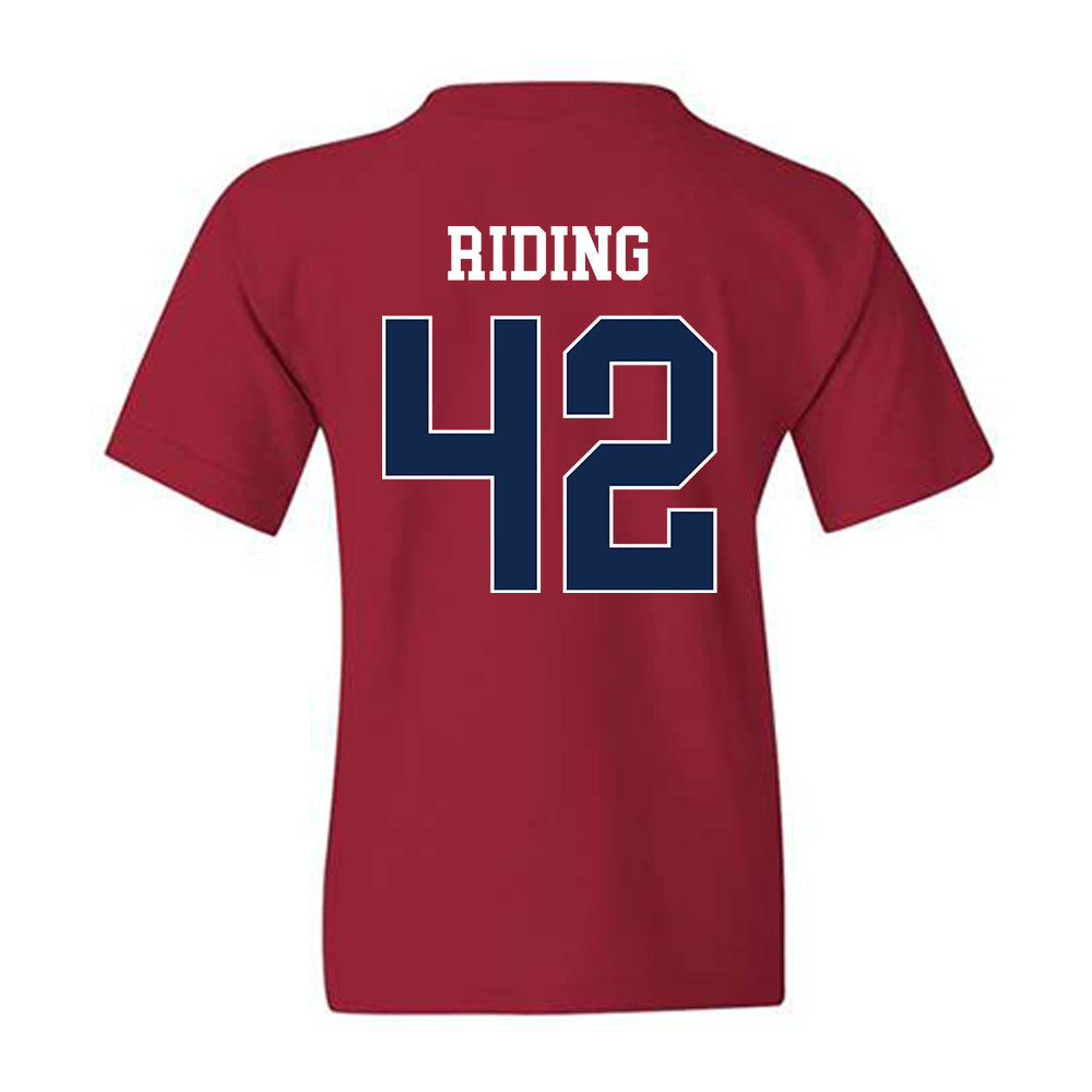 Fresno State - NCAA Baseball : Jake Riding - Classic Shersey Youth T-Shirt-1