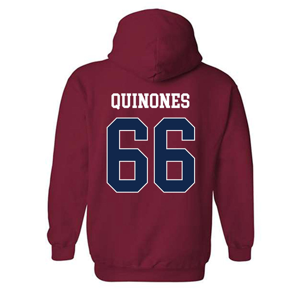 Fresno State - NCAA Football : Gino Quinones - Classic Shersey Hooded Sweatshirt-1