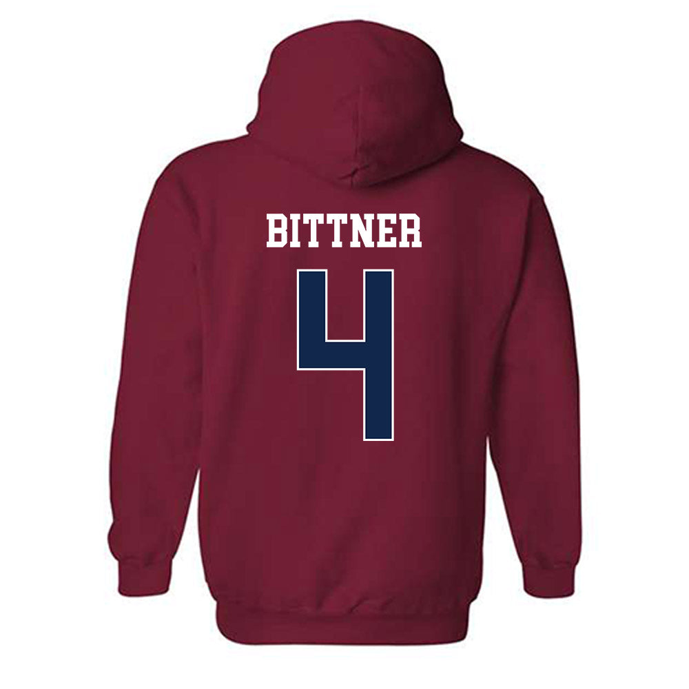 Fresno State - NCAA Baseball : Kyler Bittner - Classic Shersey Hooded Sweatshirt-1