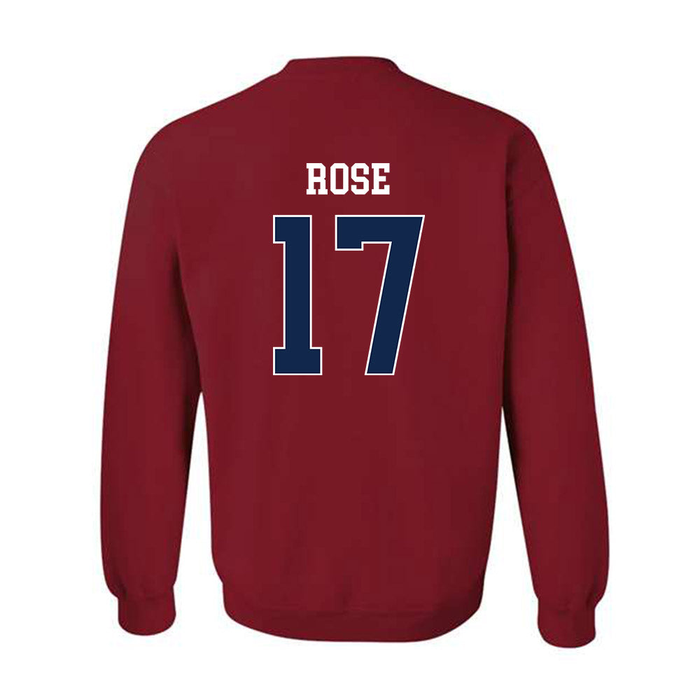 Fresno State - NCAA Football : Deagan Rose - Classic Shersey Crewneck Sweatshirt-1