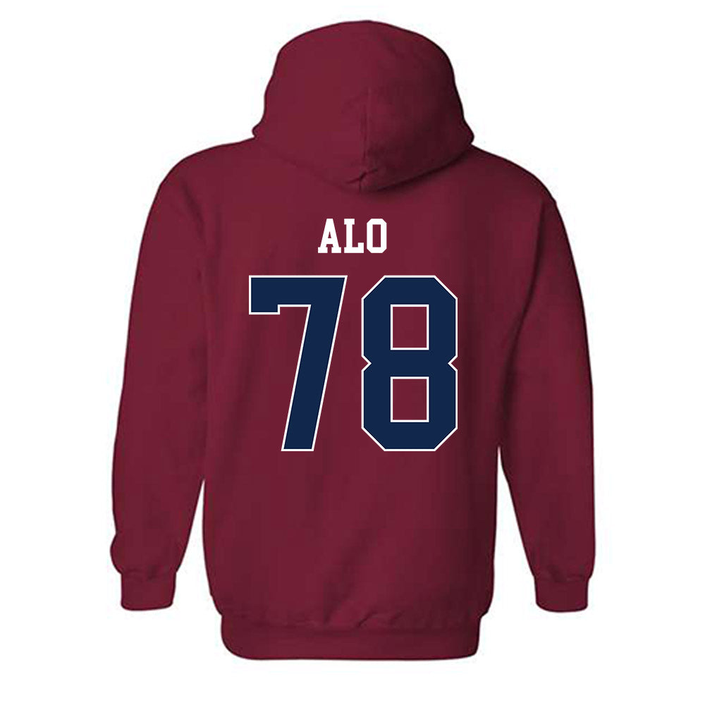 Fresno State - NCAA Softball : Lorraine Alo - Classic Shersey Hooded Sweatshirt-1
