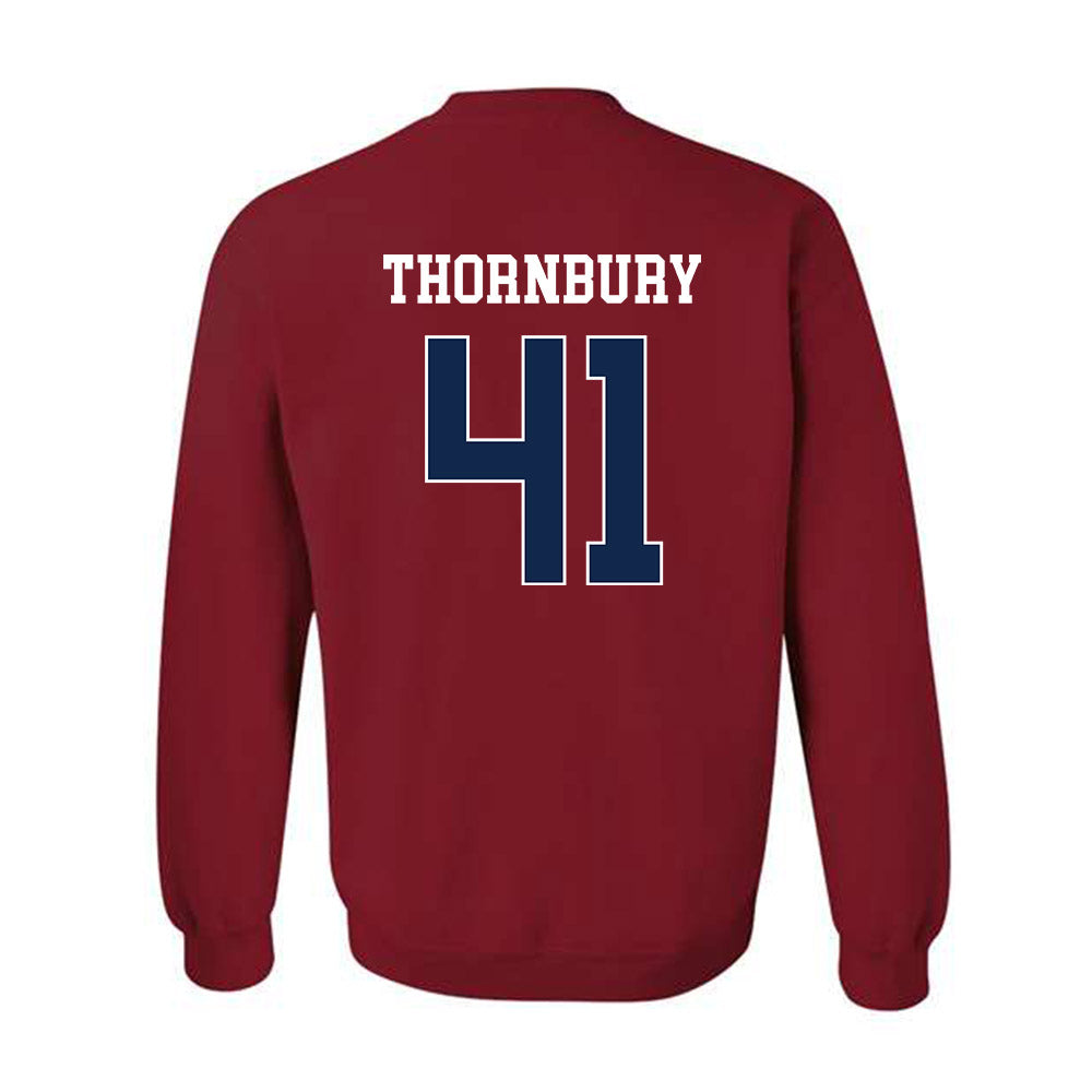 Fresno State - NCAA Baseball : Weston Thornbury - Classic Shersey Crewneck Sweatshirt-1