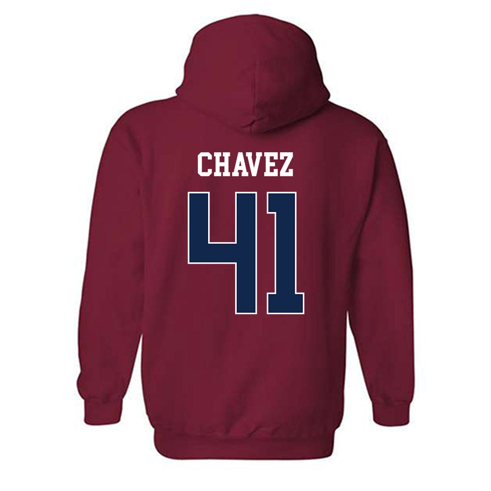 Fresno State - NCAA Football : Andrew Chavez - Classic Shersey Hooded Sweatshirt-1