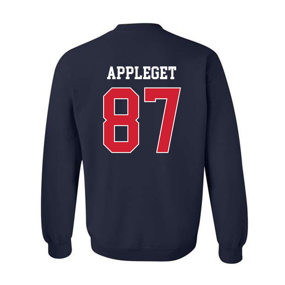 Fresno State - NCAA Football : Jake Appleget - Classic Shersey Crewneck Sweatshirt-1