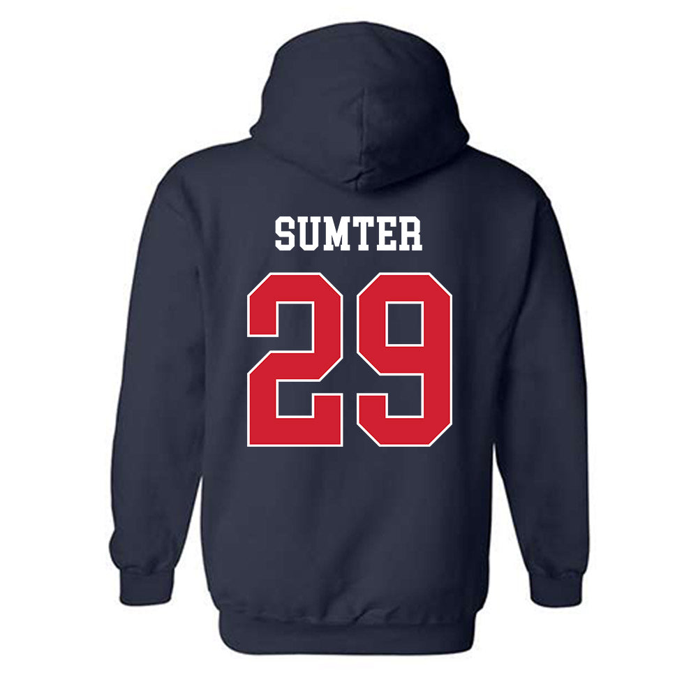 Fresno State - NCAA Football : Malakai Sumter - Classic Shersey Hooded Sweatshirt-1