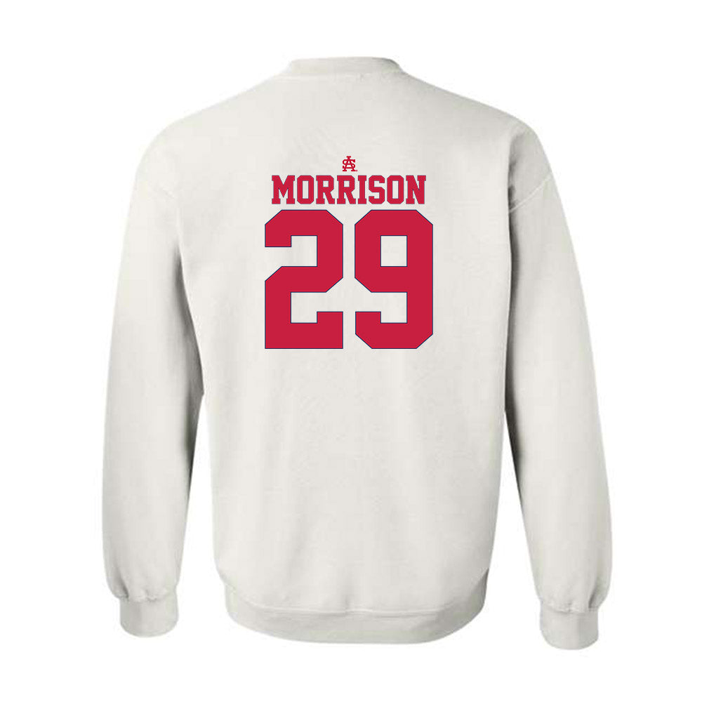 South Alabama - NCAA Baseball : Kyle Morrison - Sports Shersey Crewneck Sweatshirt-1