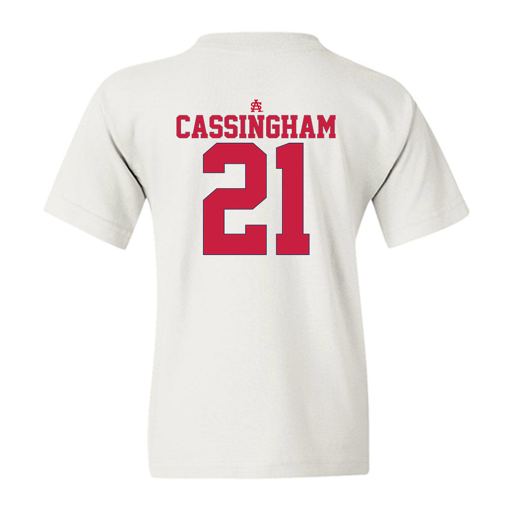 South Alabama - NCAA Baseball : Charlie Cassingham - Sports Shersey Youth T-Shirt-1