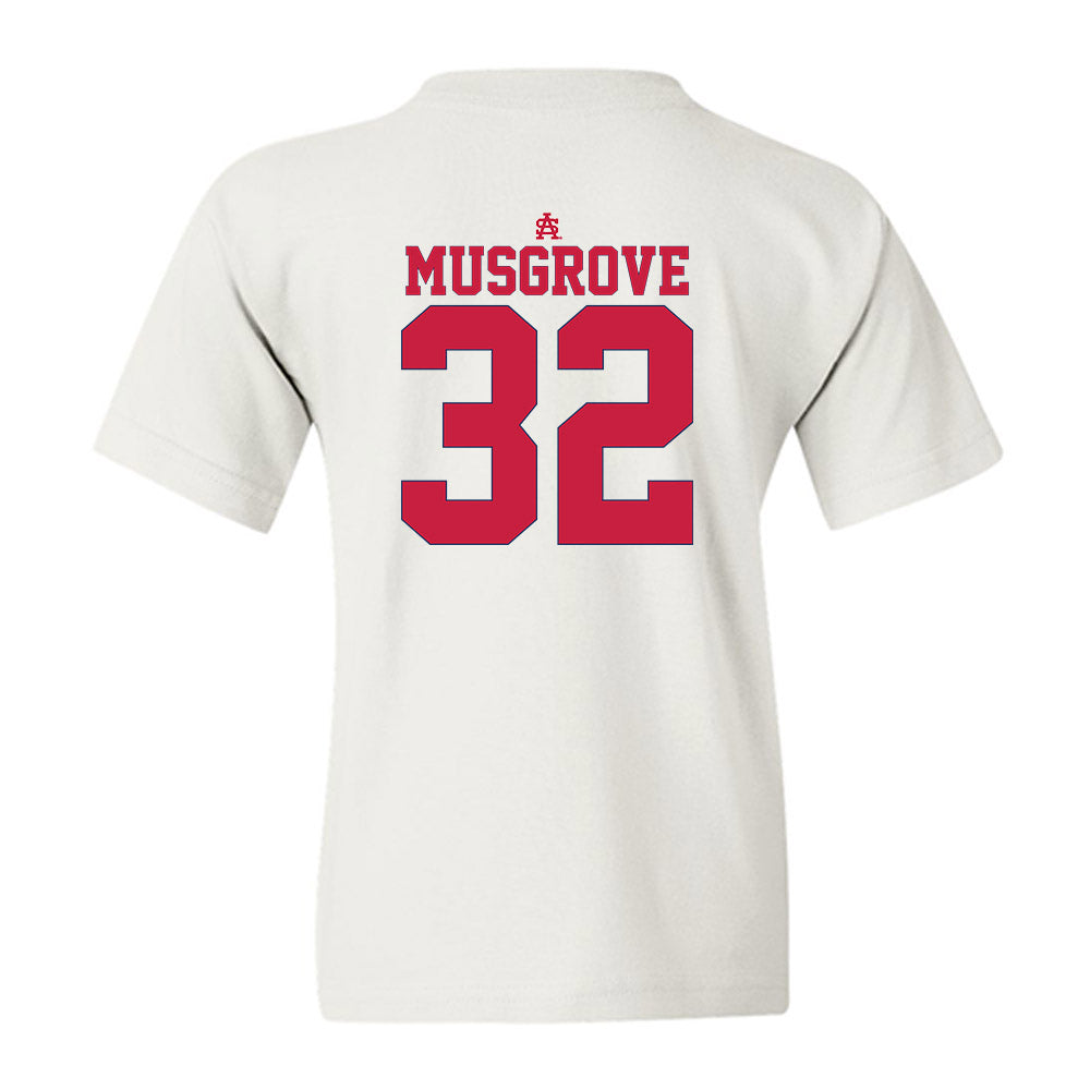 South Alabama - NCAA Baseball : Fuller Musgrove - Sports Shersey Youth T-Shirt-1