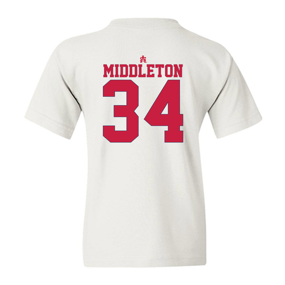 South Alabama - NCAA Baseball : Jake Middleton - Sports Shersey Youth T-Shirt-1