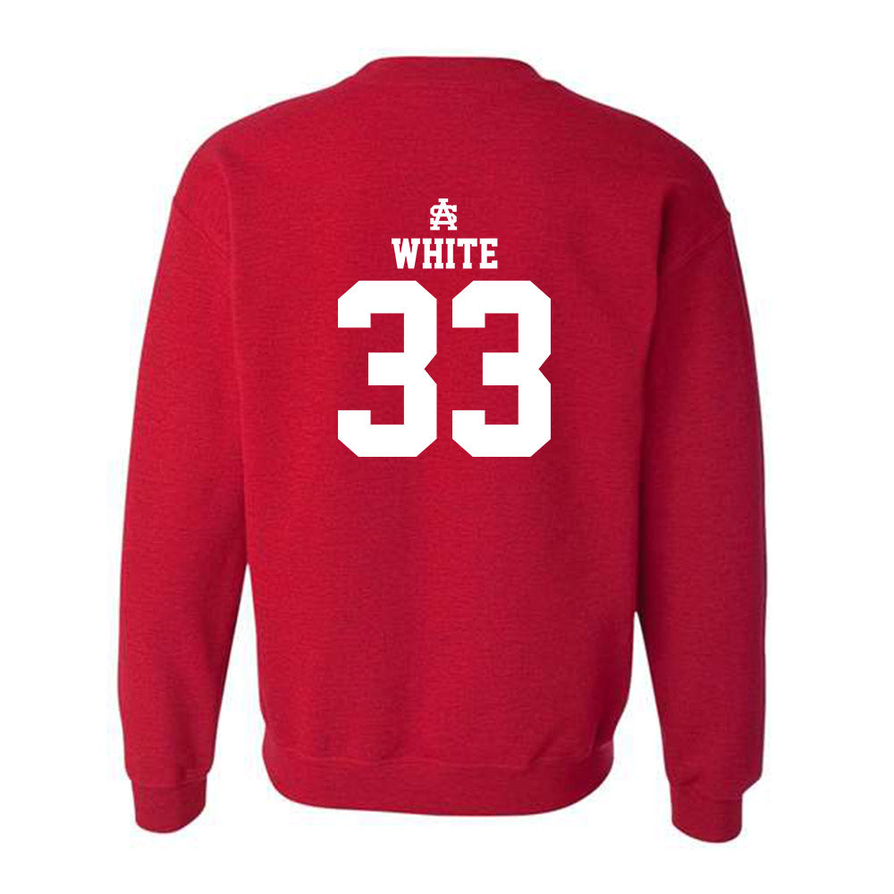 South Alabama - NCAA Softball : Amity White - Sports Shersey Crewneck Sweatshirt-1
