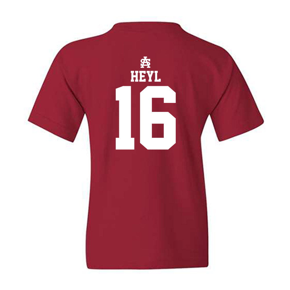 South Alabama - NCAA Softball : Cailyn Heyl - Sports Shersey Youth T-Shirt-1