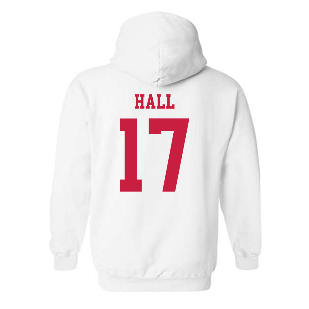 South Alabama - NCAA Softball : Morgan Hall - Sports Shersey Hooded Sweatshirt-1