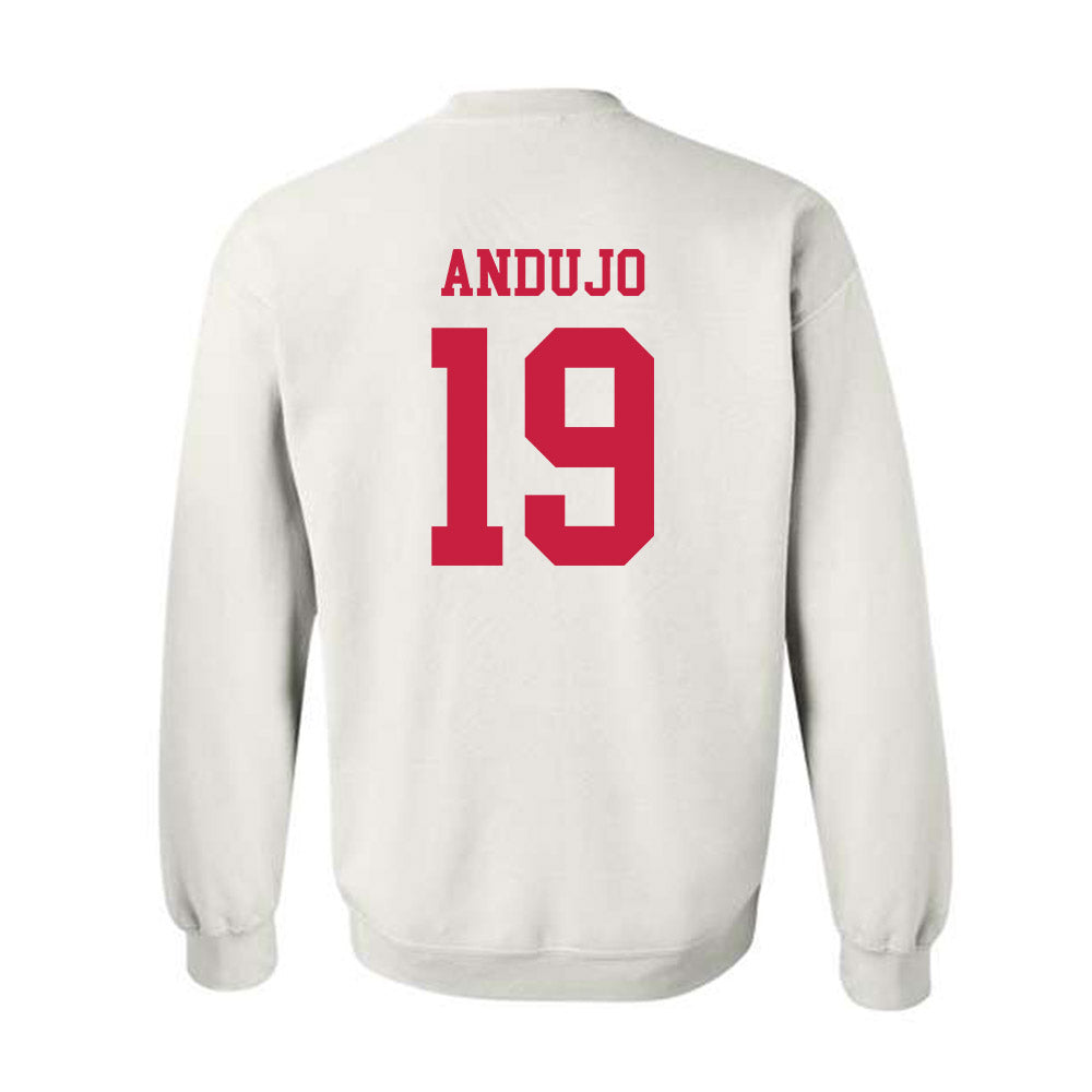 South Alabama - NCAA Softball : Frankie Andujo - Sports Shersey Crewneck Sweatshirt-1