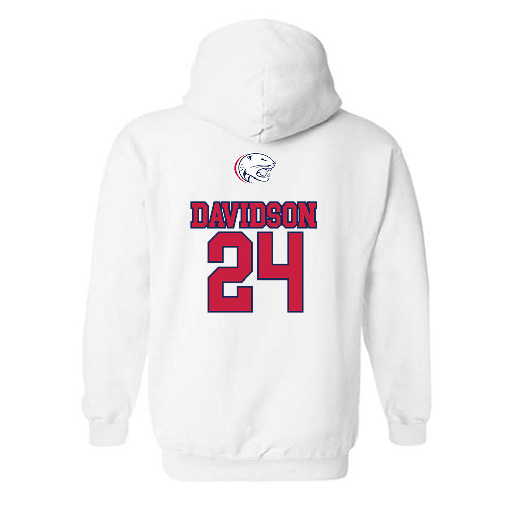 South Alabama - NCAA Softball : Megan Davidson - Sports Shersey Hooded Sweatshirt-1
