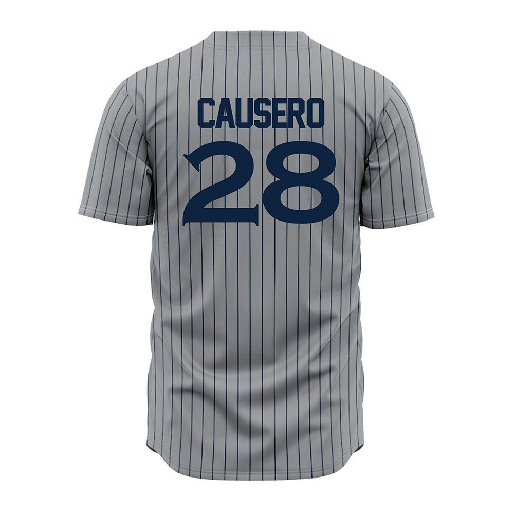 Xavier - NCAA Baseball : Lincoln Causero - Jersey-1
