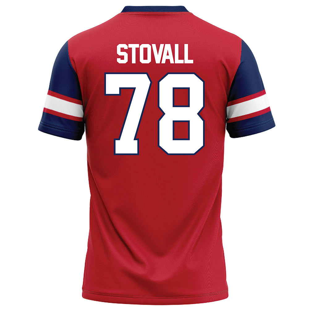Arizona - NCAA Football : Grayson Stovall - Red Football Jersey-1