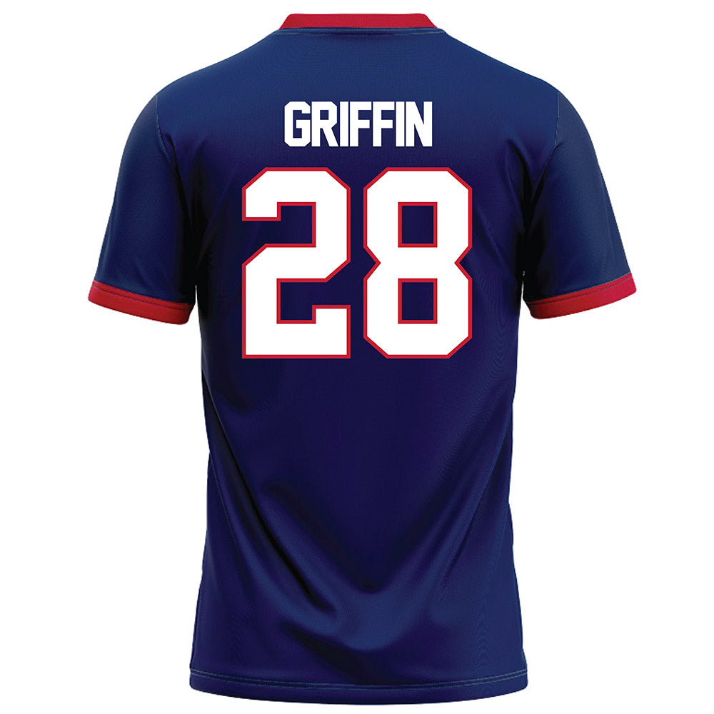 Arizona - NCAA Football : Swayde Griffin - Blue Football Jersey-1