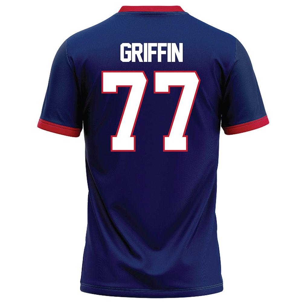 Arizona - NCAA Football : Jake Griffin - Blue Football Jersey-1