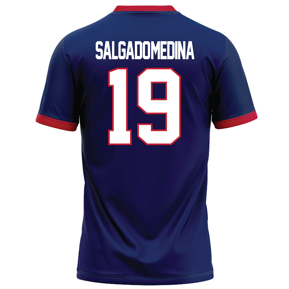 Arizona - NCAA Football : Michael Salgado-Medina - Blue Football Jersey-1